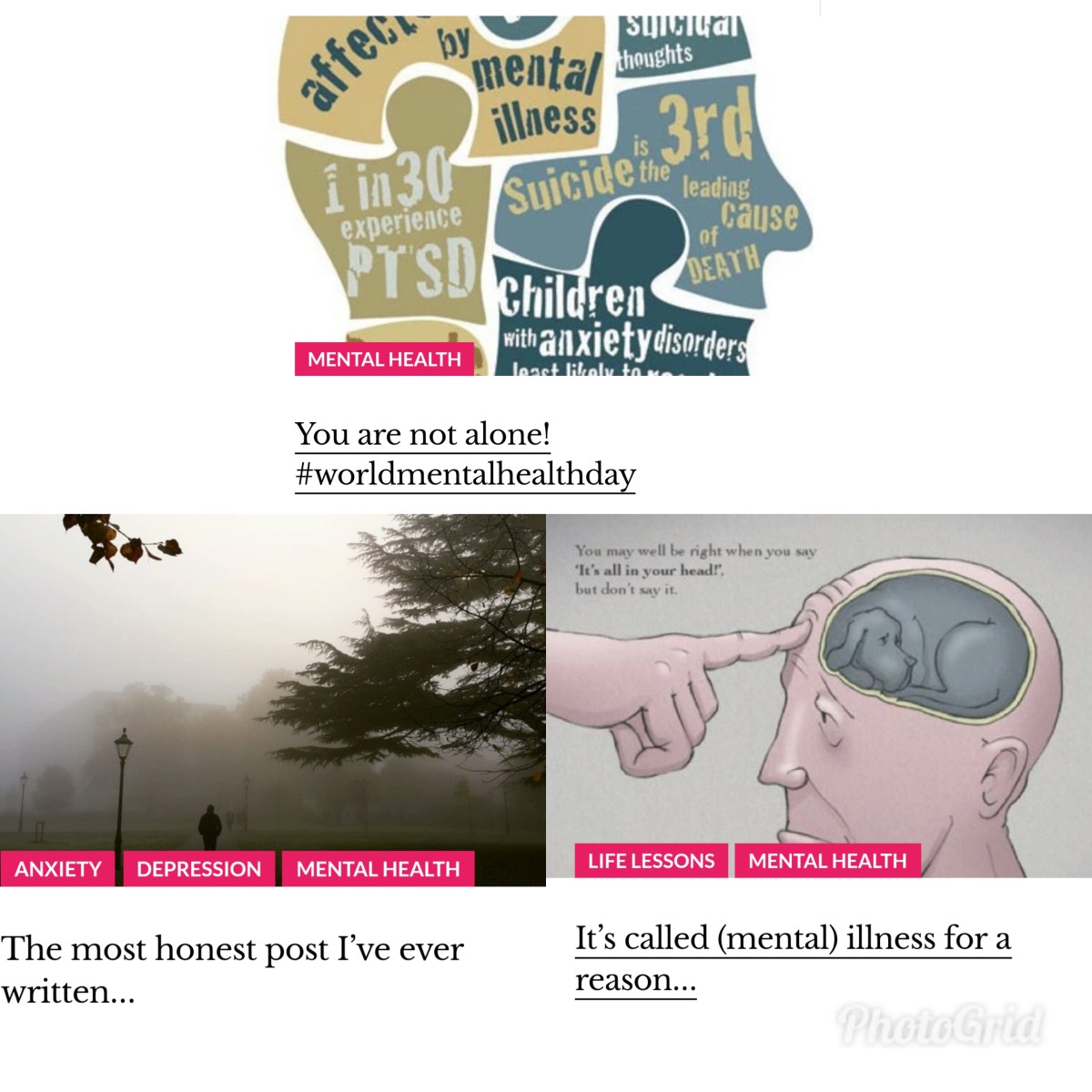 Every day is World Mental Health&nbsp;Day