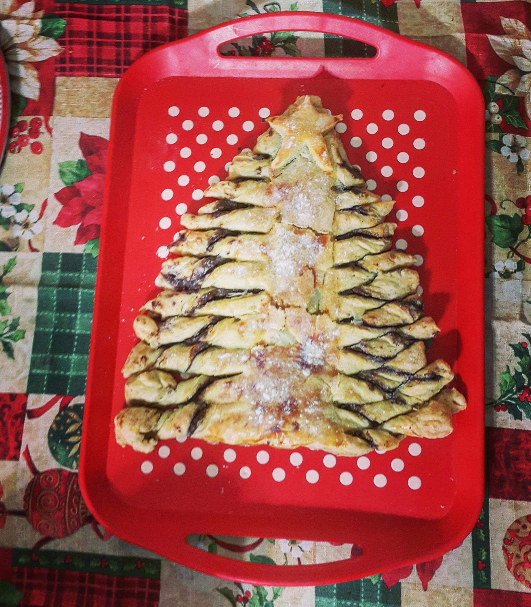 Nutella Christmas tree