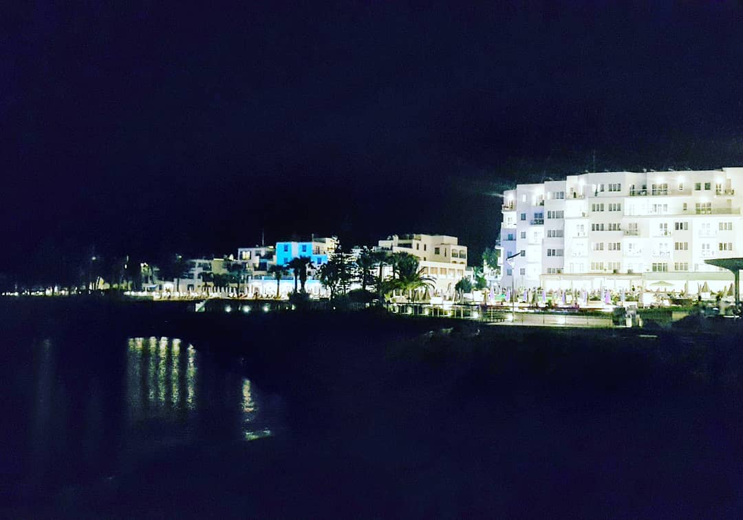 Protaras at night