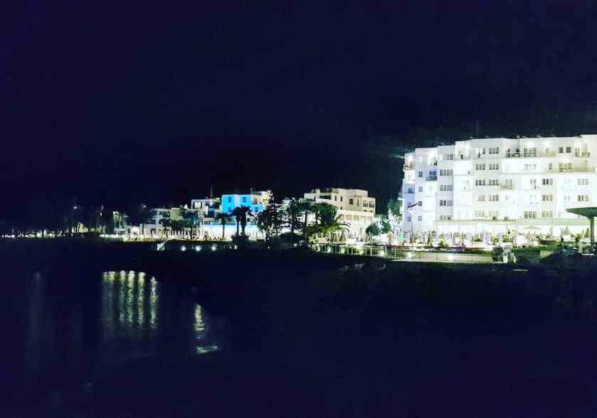 Protaras at night