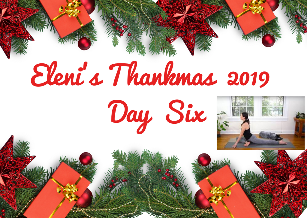Thankmas Day Six: Thank you  Yoga with&nbsp;Adriene