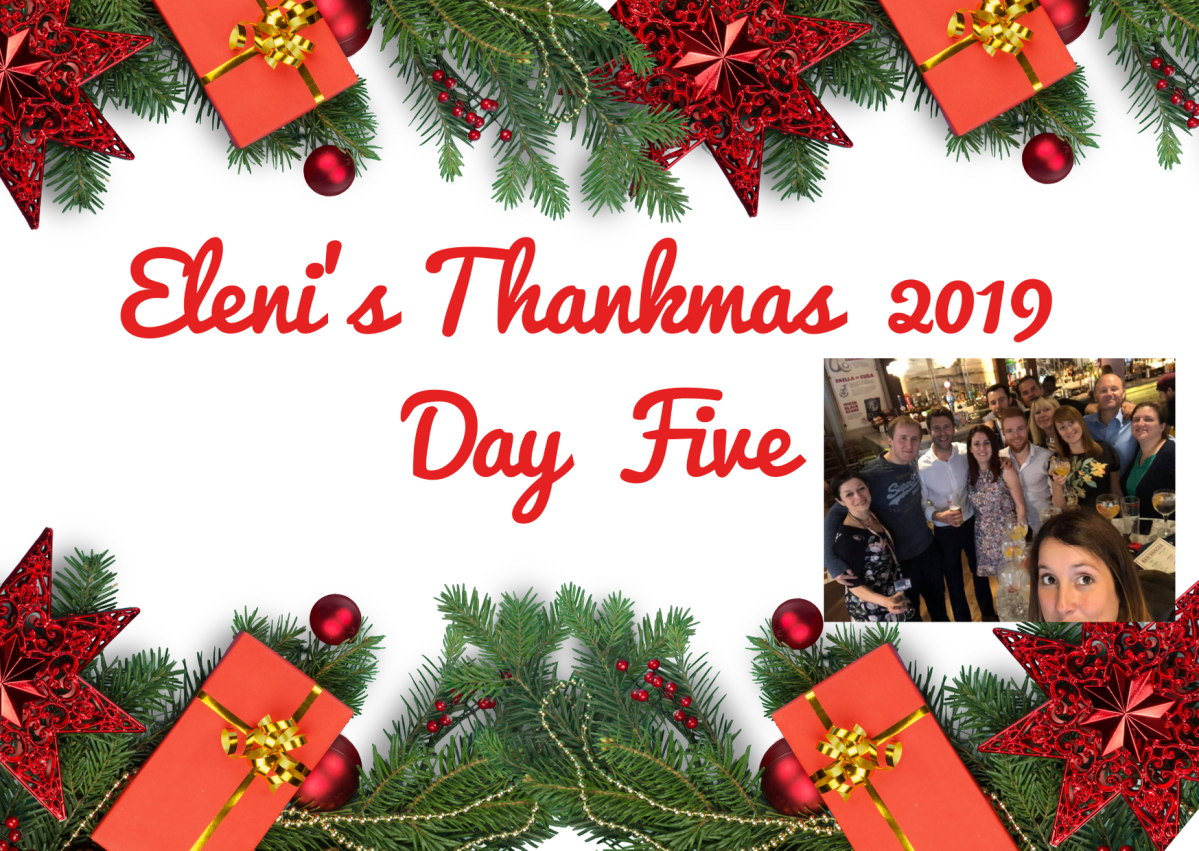 Thankmas Day Five: Thank you  to my Solent&nbsp;gang