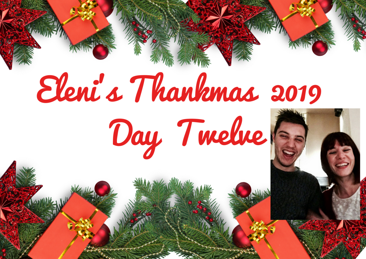 Thankmas Day Twelve: Thank you&nbsp;Dan
